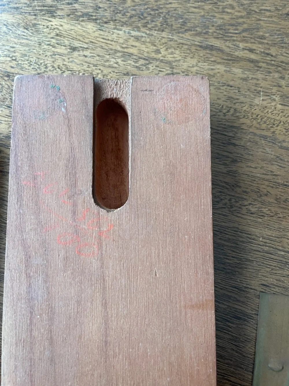 Wooden Cribbage Board Game - Brown